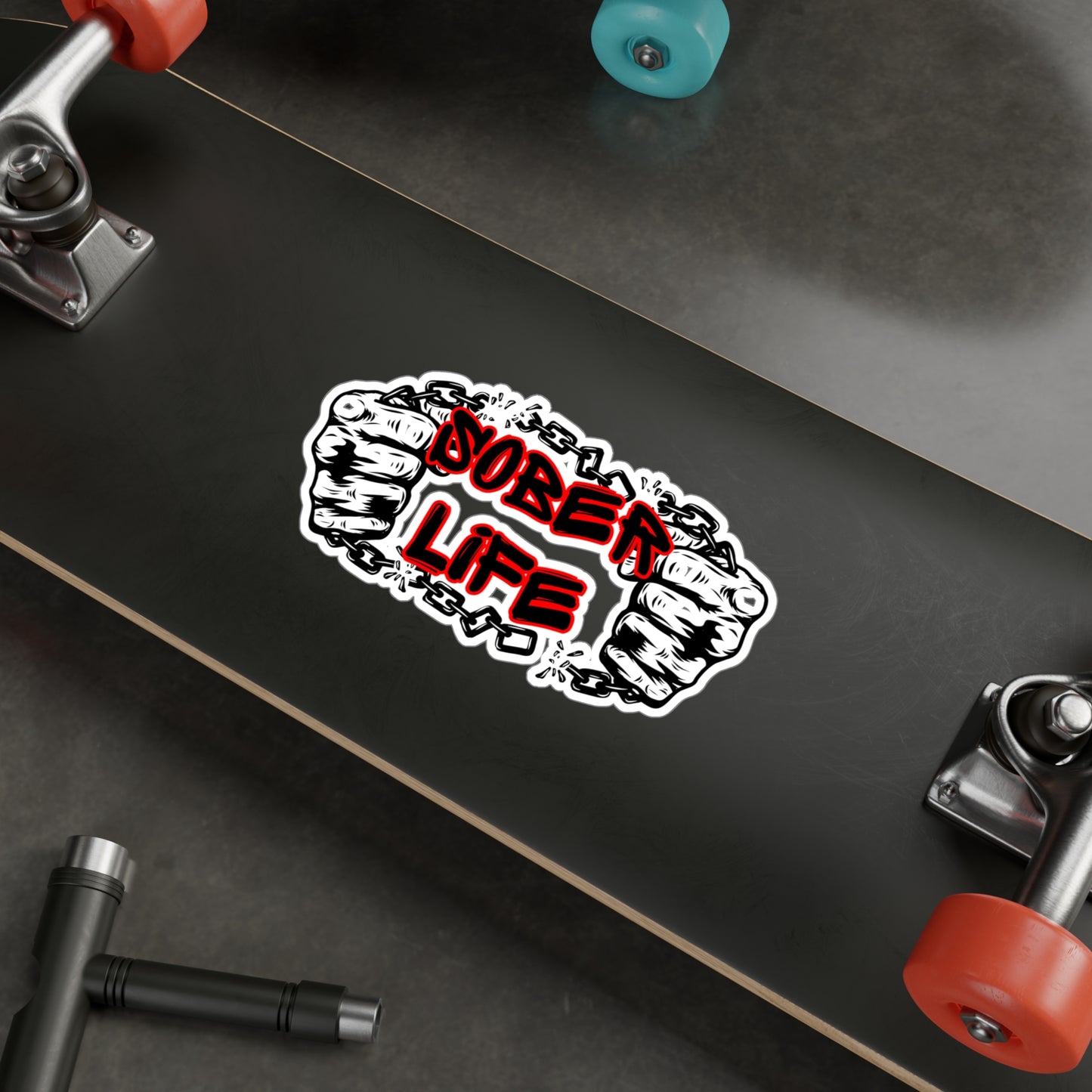 Sober Life Chain Breaker Decal