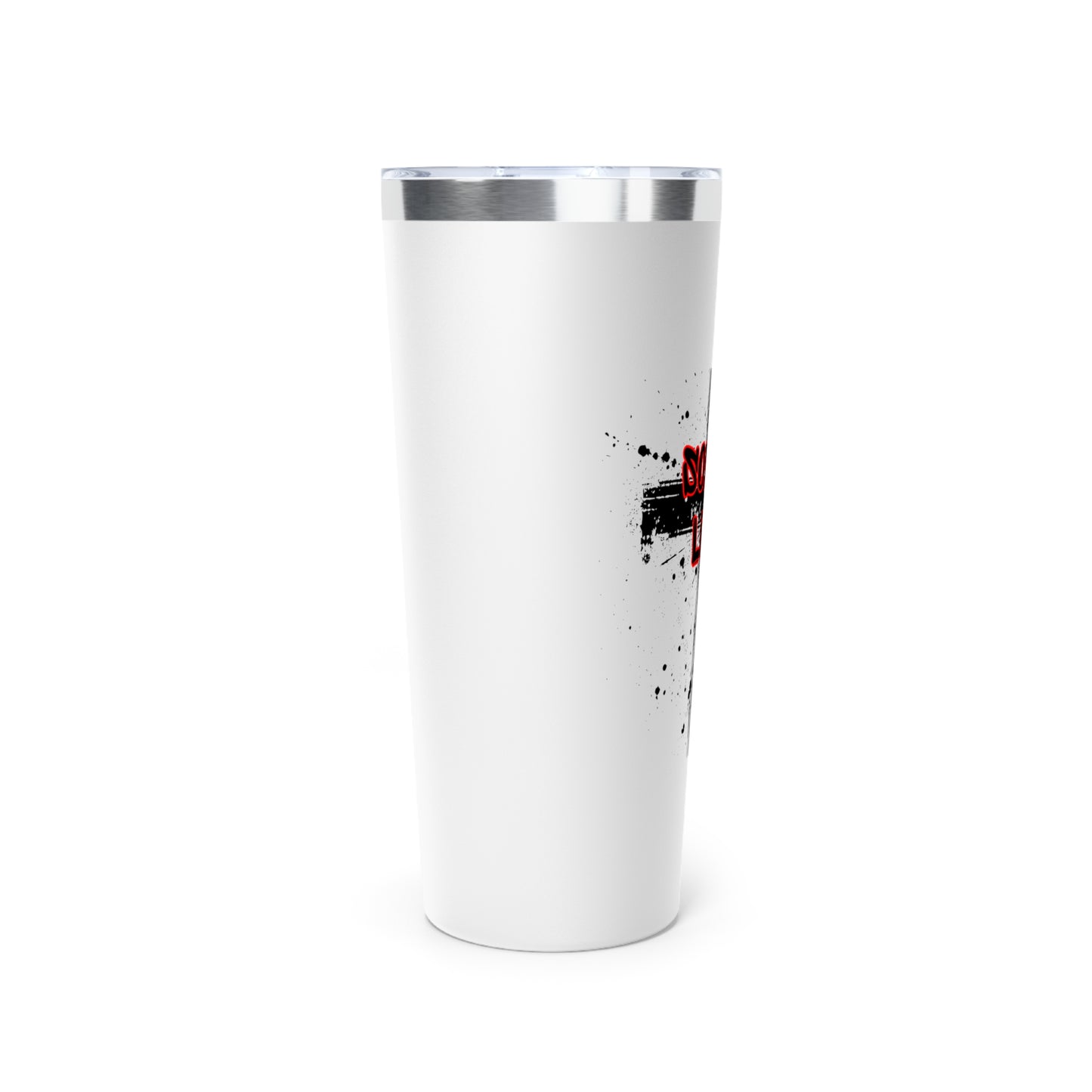 Sober Life Splatter Cross Tumbler