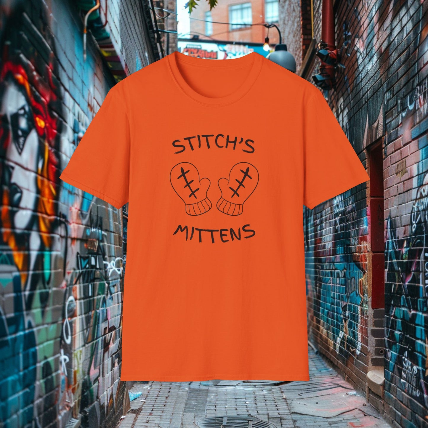 Stitch's Mittens T-Shirt