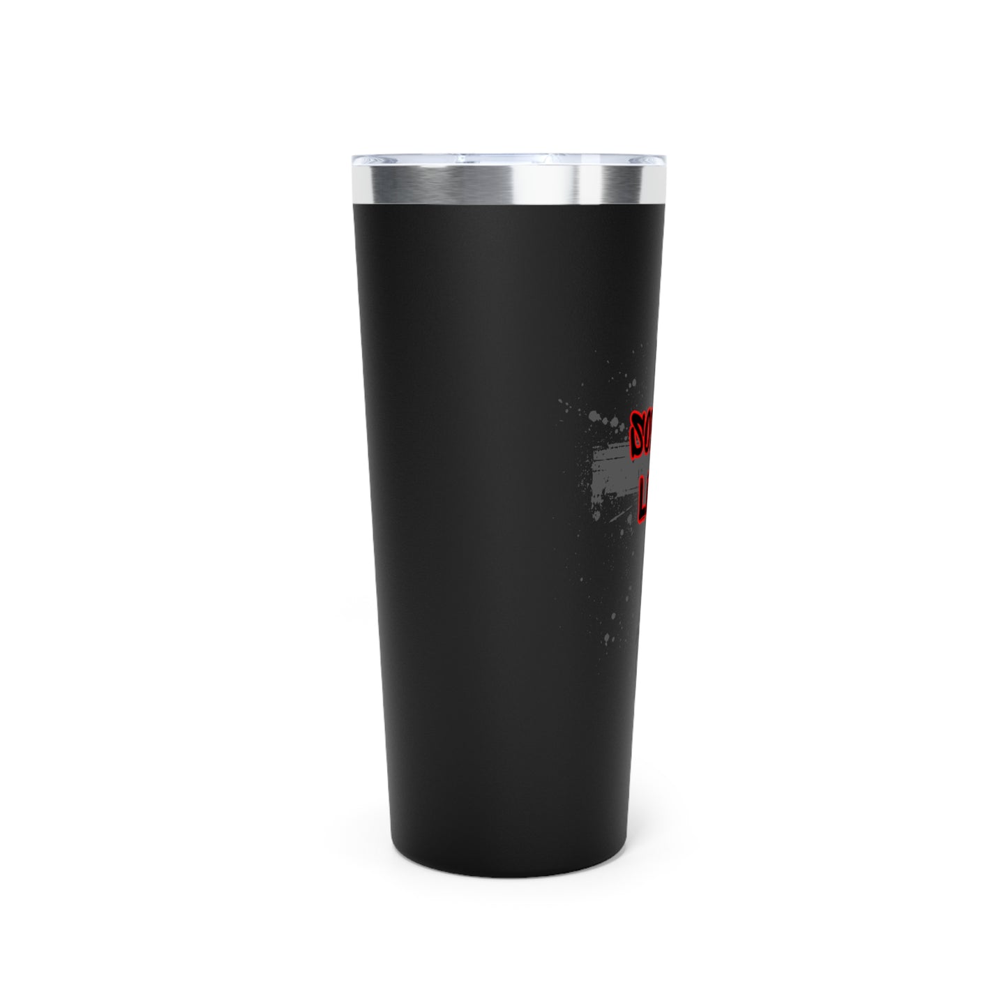 Sober Life Splatter Cross Tumbler