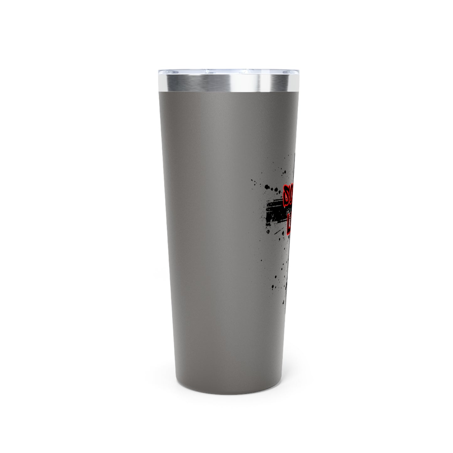 Sober Life Splatter Cross Tumbler
