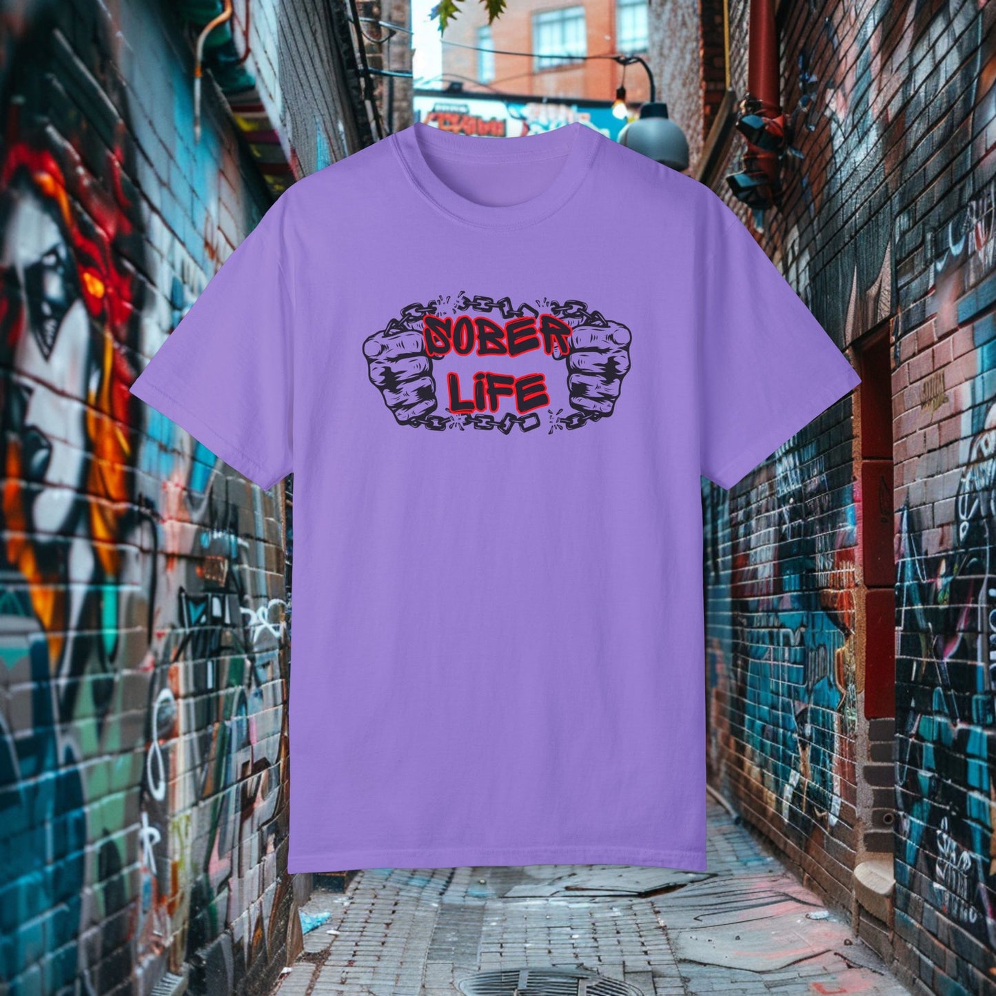 Sober Life Chain Breaker Tee
