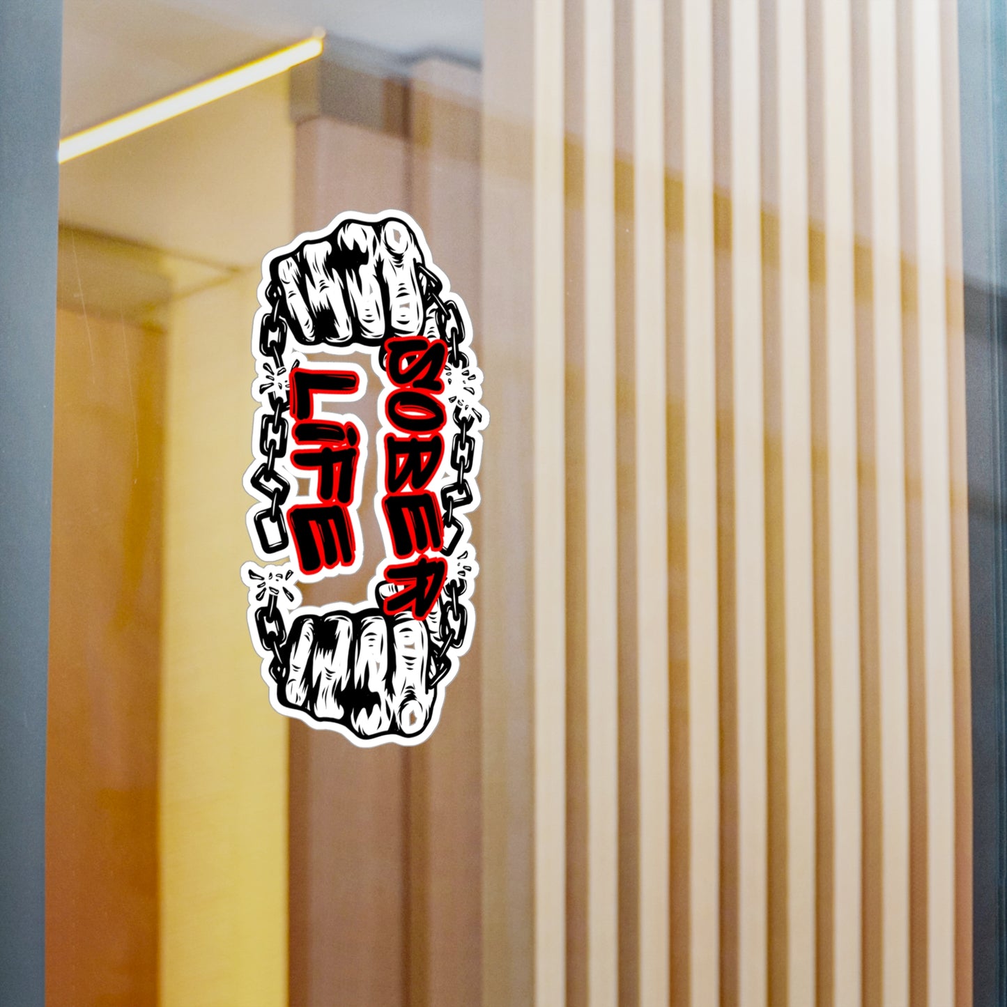 Sober Life Chain Breaker Decal