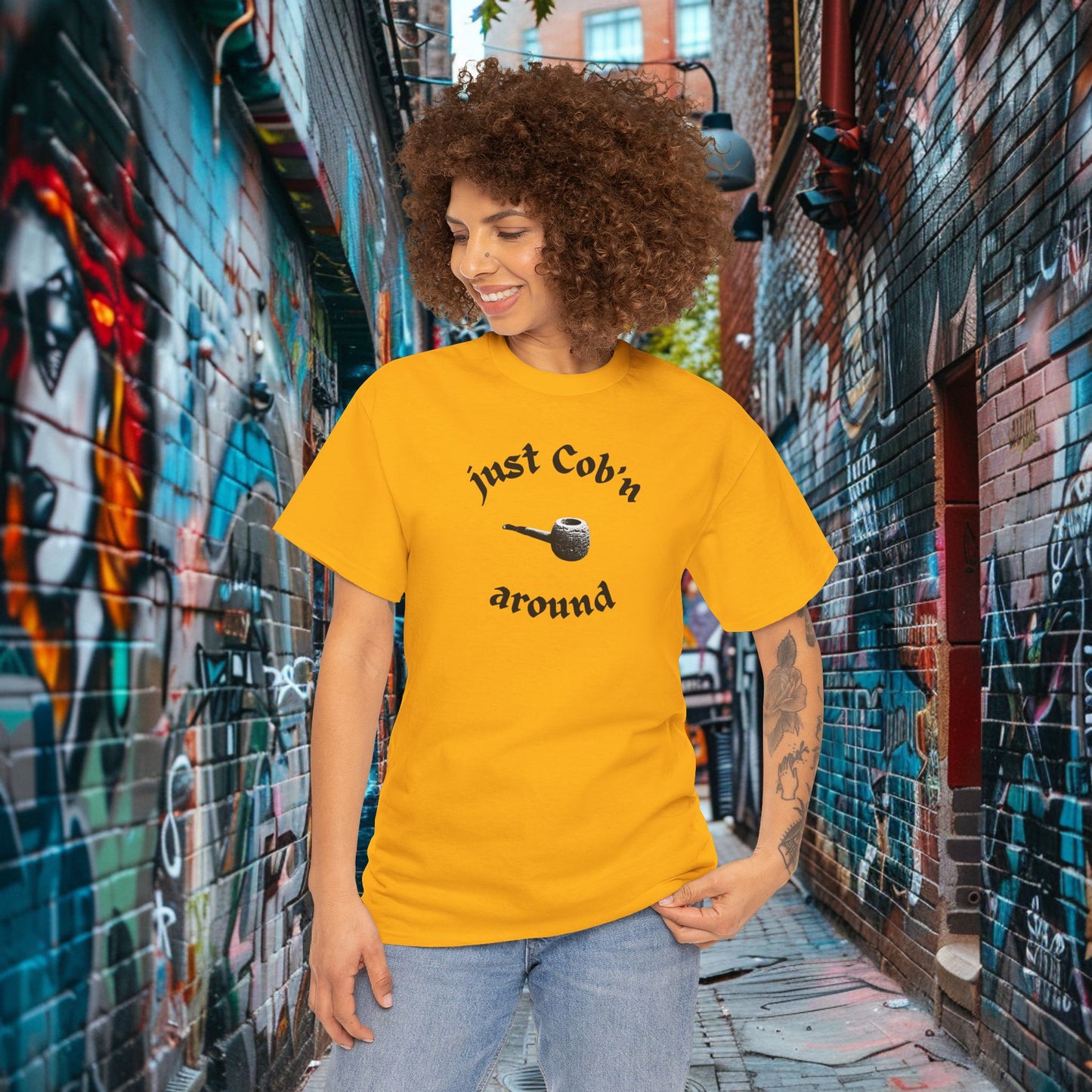 Just Cob'n Around Tee