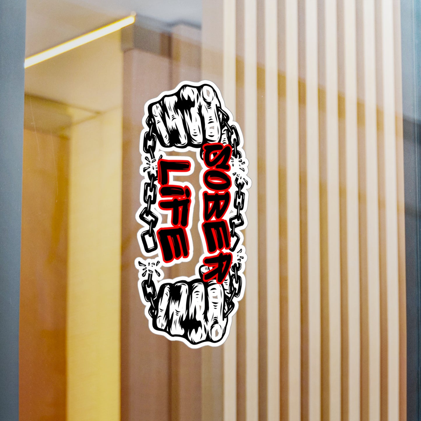 Sober Life Chain Breaker Decal