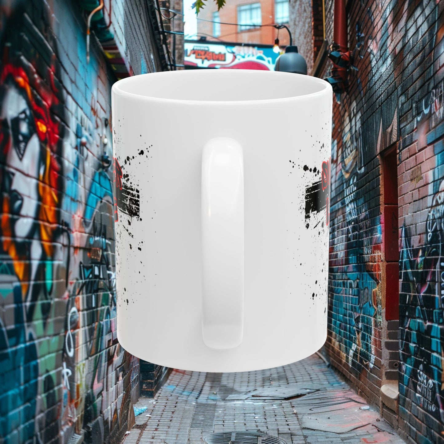Sober Life Cross Ceramic Mug