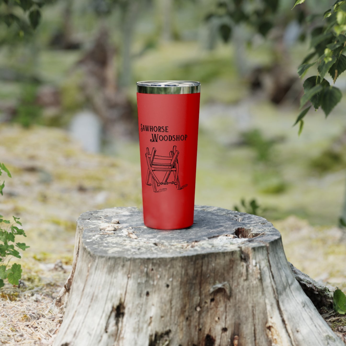 Sawhorse Woodshop Insulated Tumbler