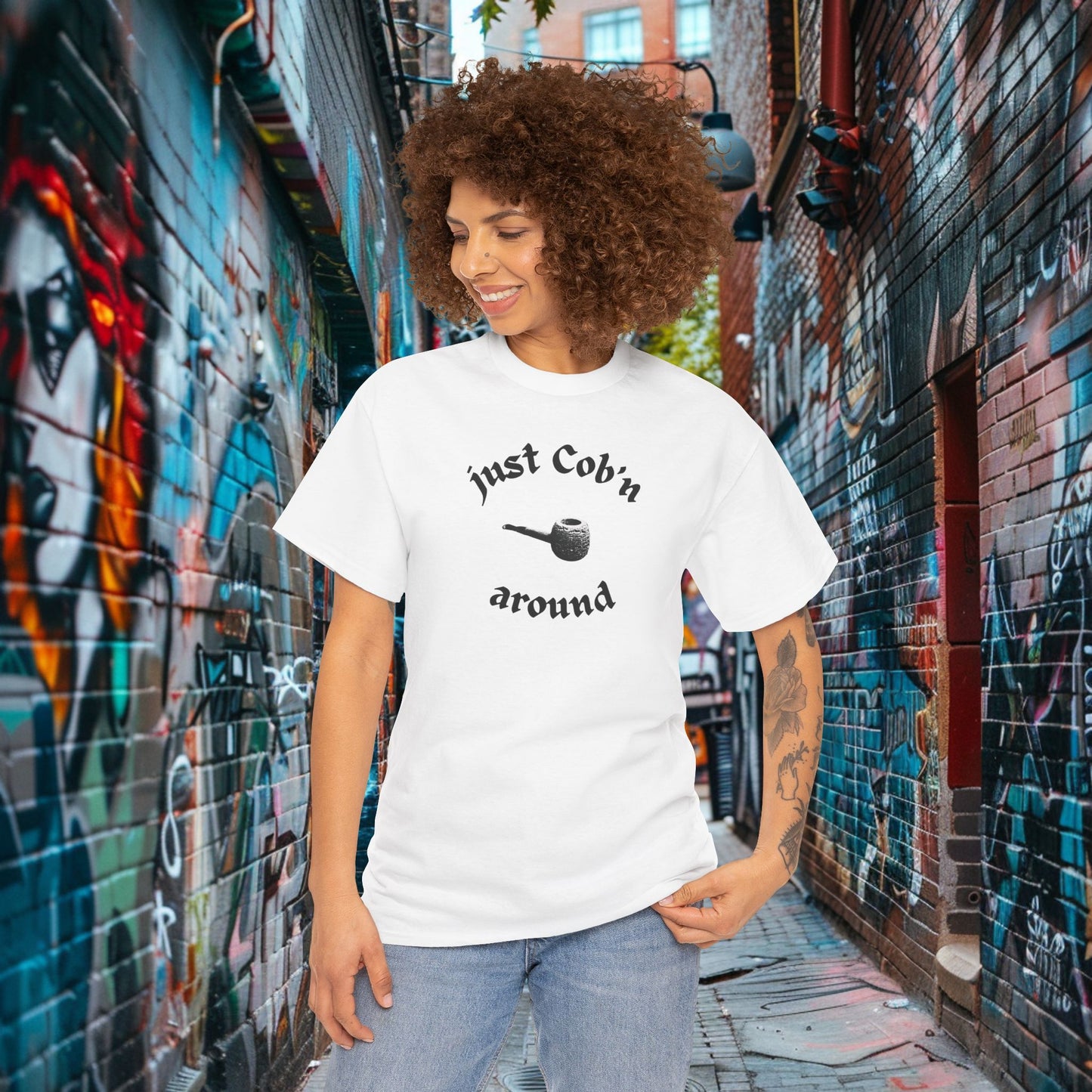 Just Cob'n Around Tee