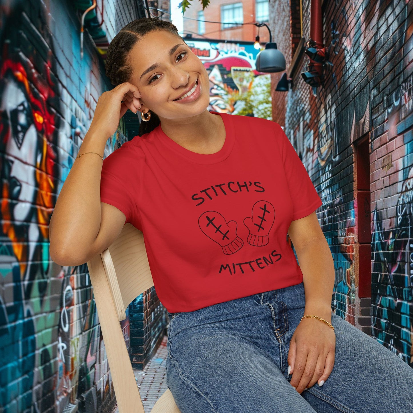 Stitch's Mittens T-Shirt