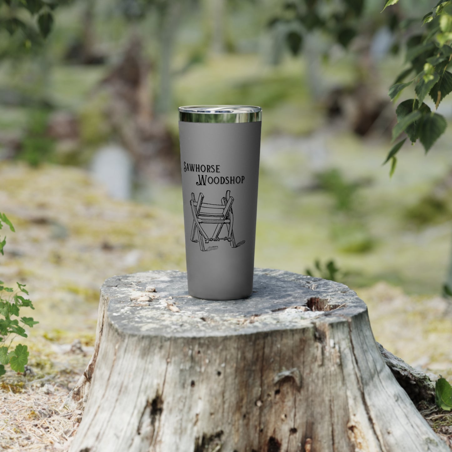 Sawhorse Woodshop Insulated Tumbler