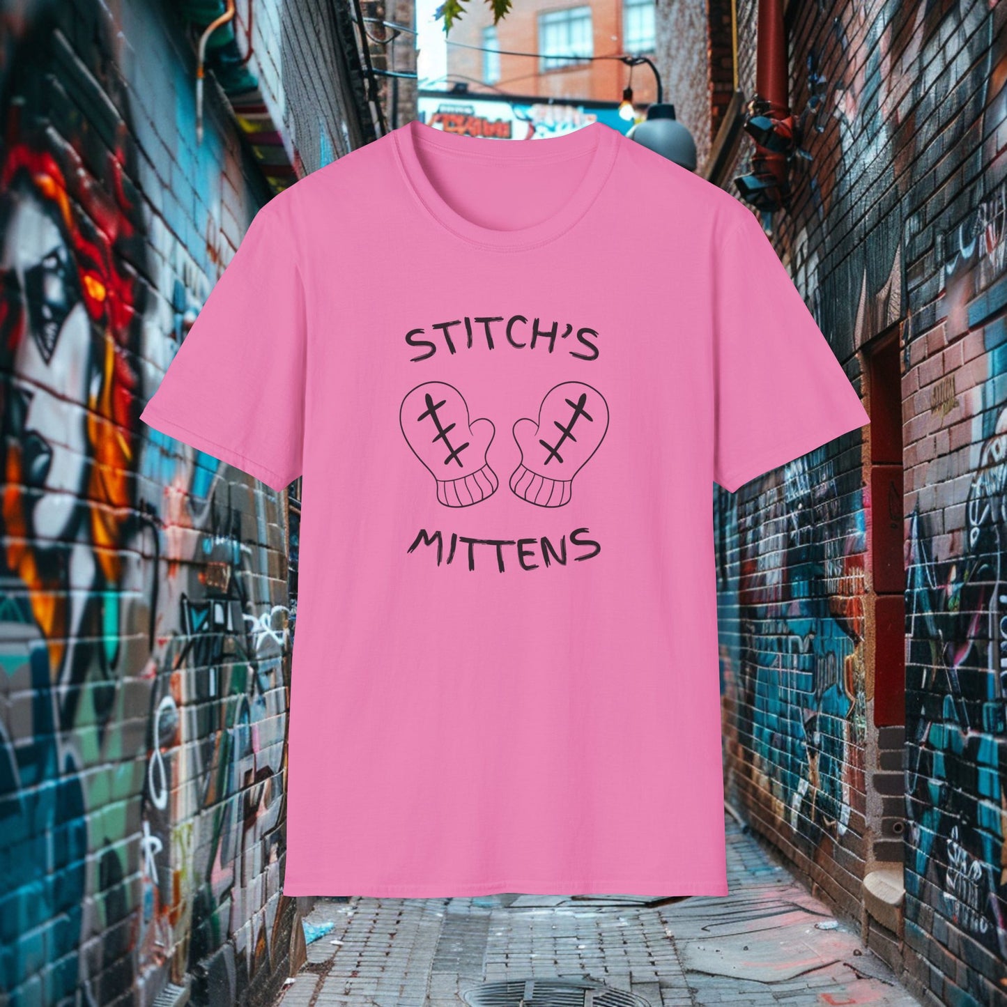 Stitch's Mittens T-Shirt