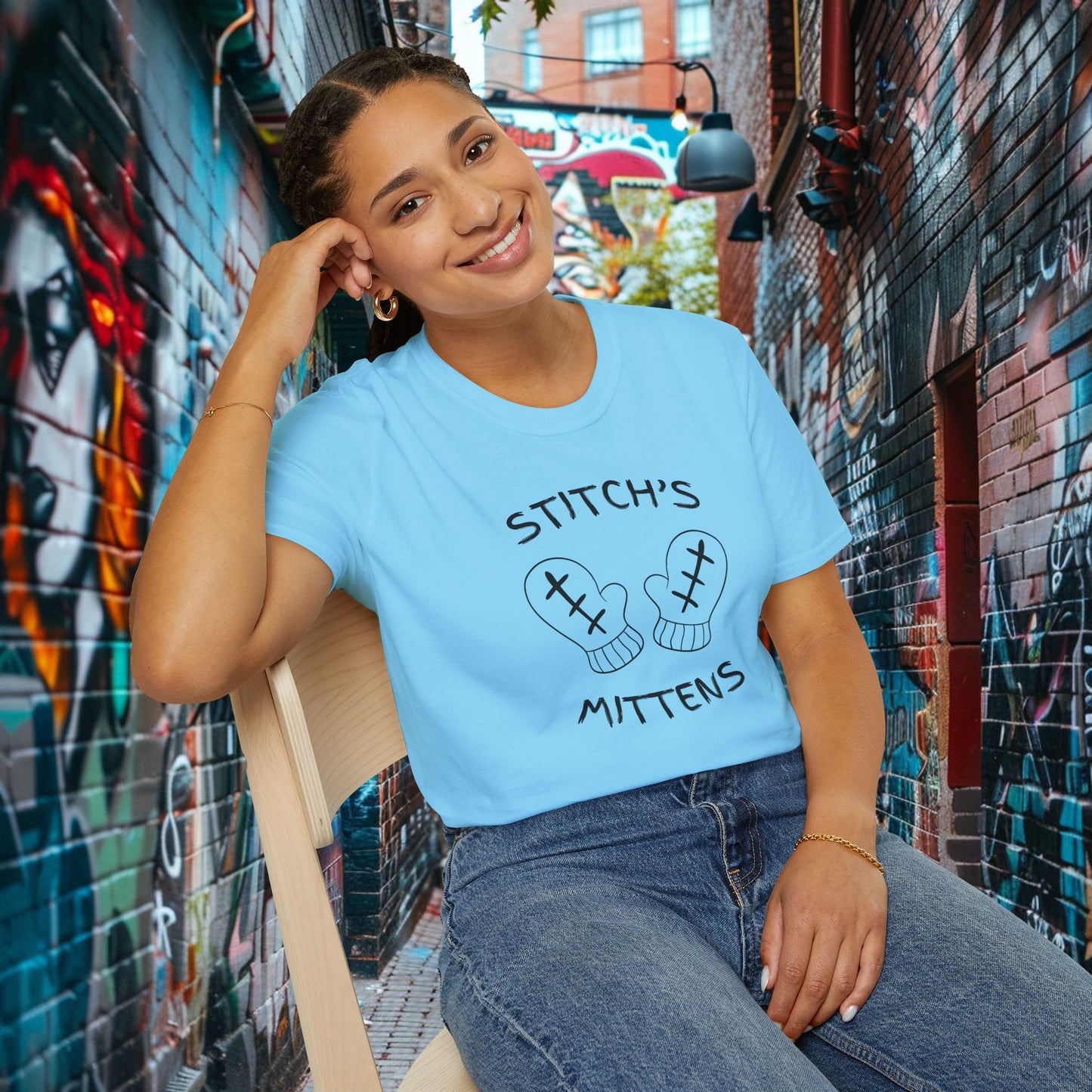 Stitch's Mittens T-Shirt