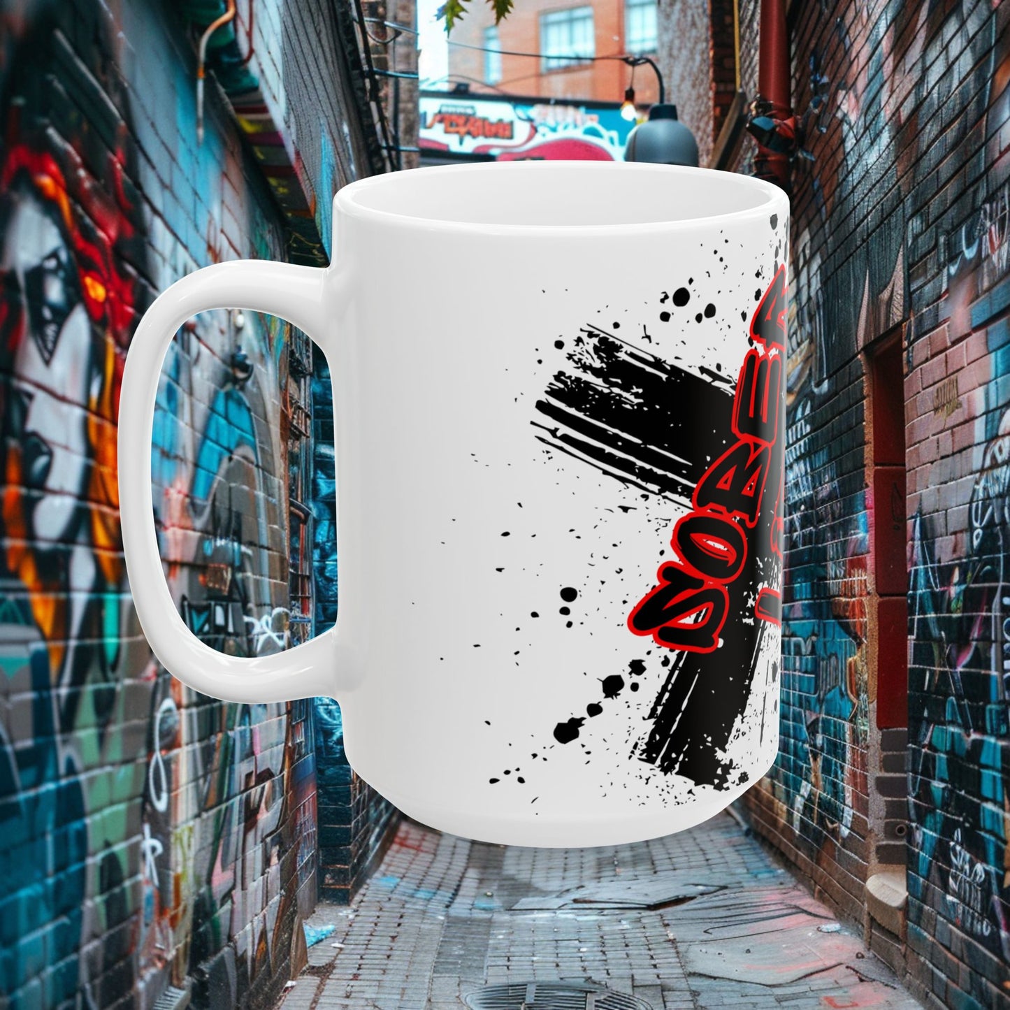 Sober Life Cross Ceramic Mug