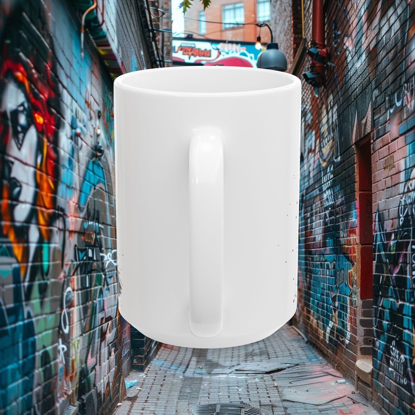 Sober Life Cross Ceramic Mug