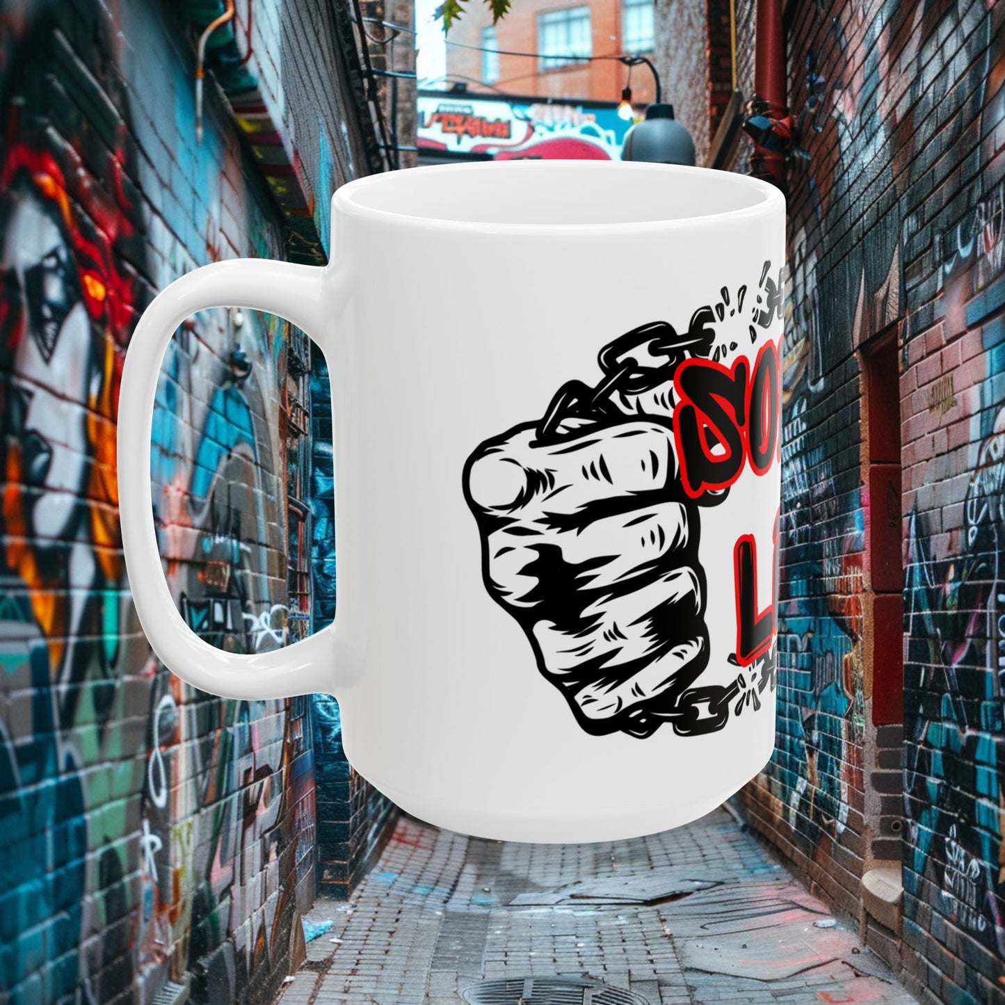 Sober Life Chain Breaker Ceramic Mug
