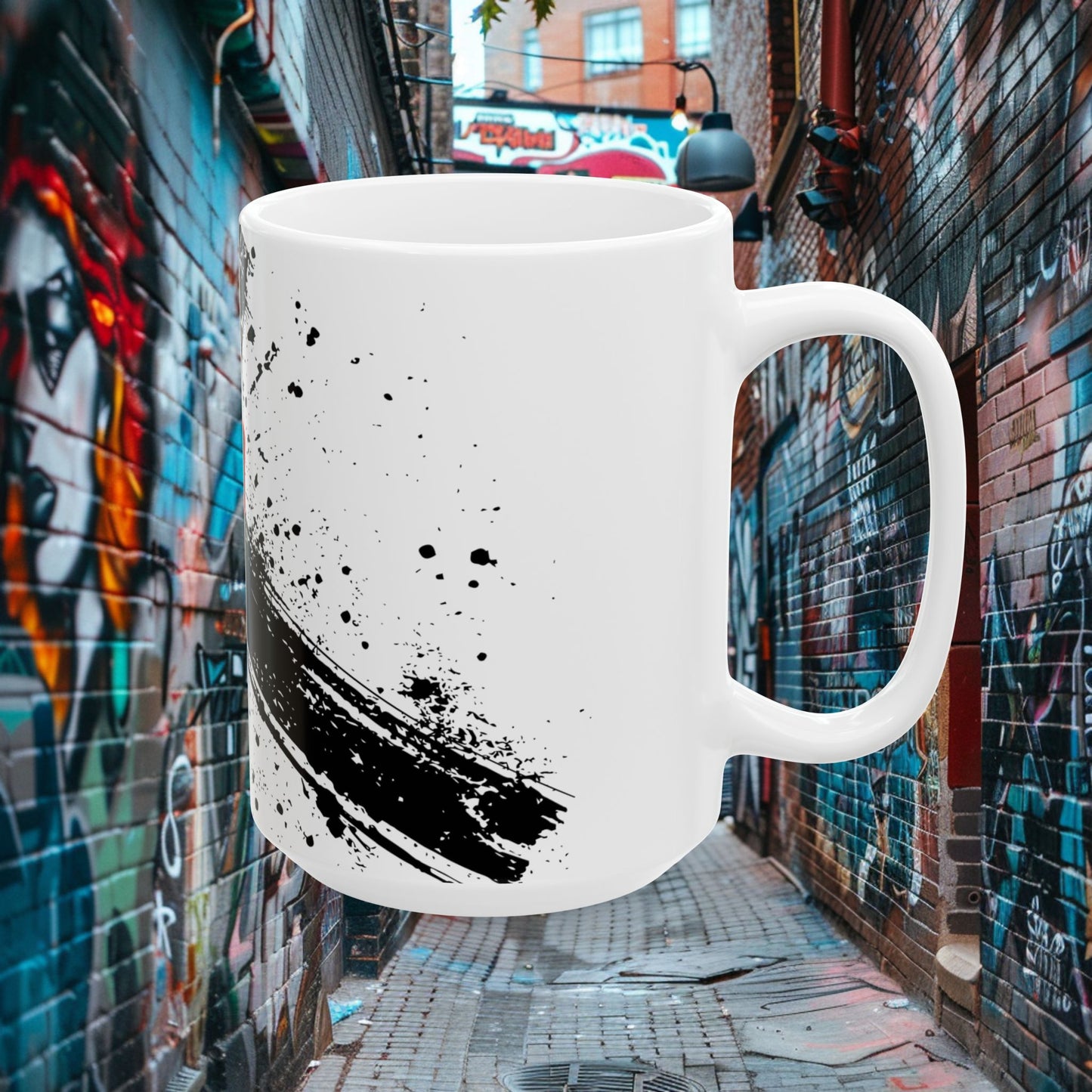 Sober Life Cross Ceramic Mug