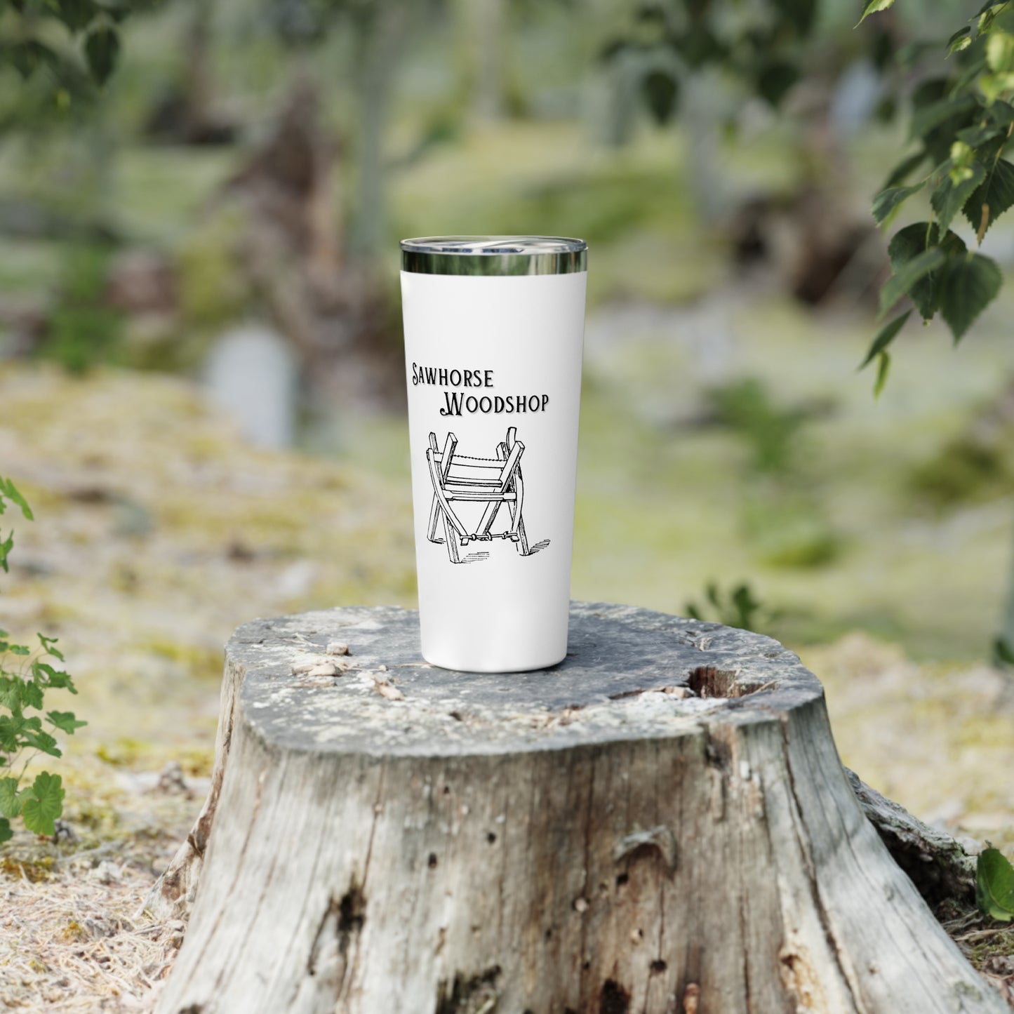Sawhorse Woodshop Insulated Tumbler
