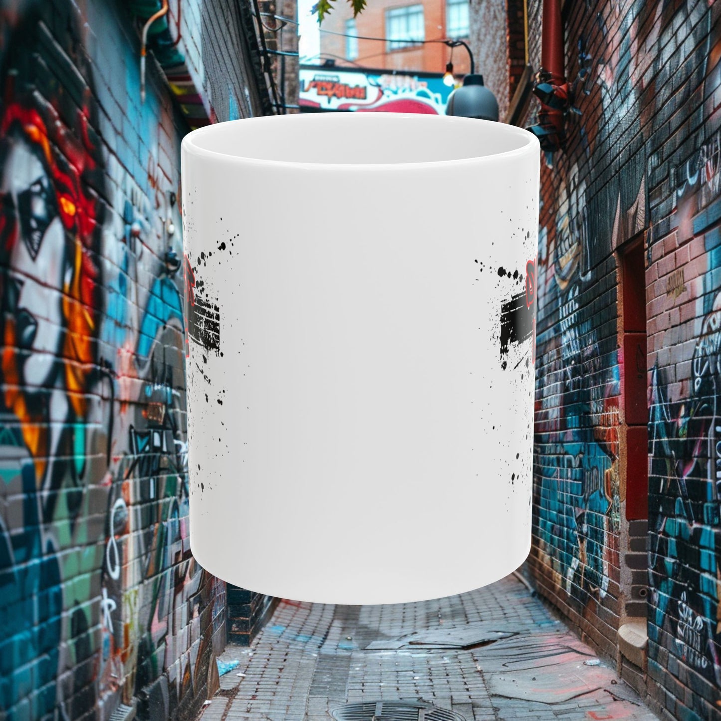 Sober Life Cross Ceramic Mug