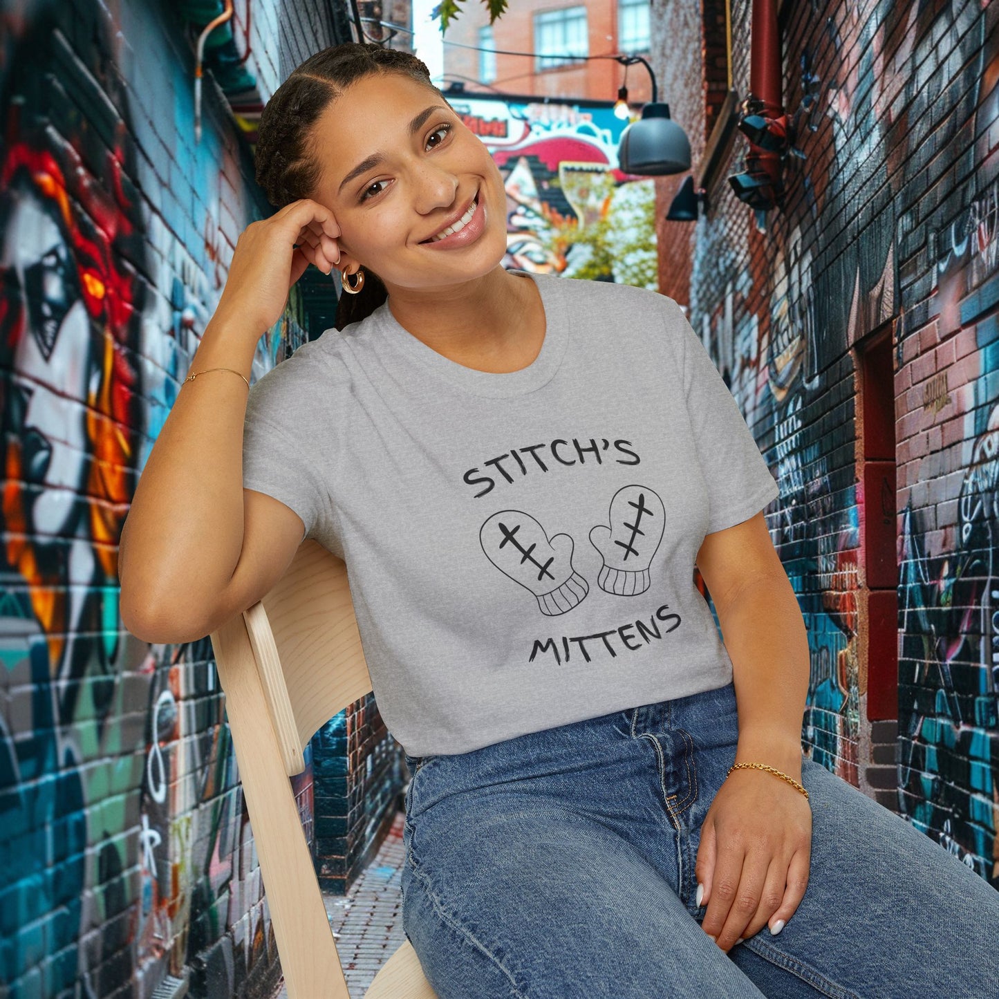 Stitch's Mittens T-Shirt