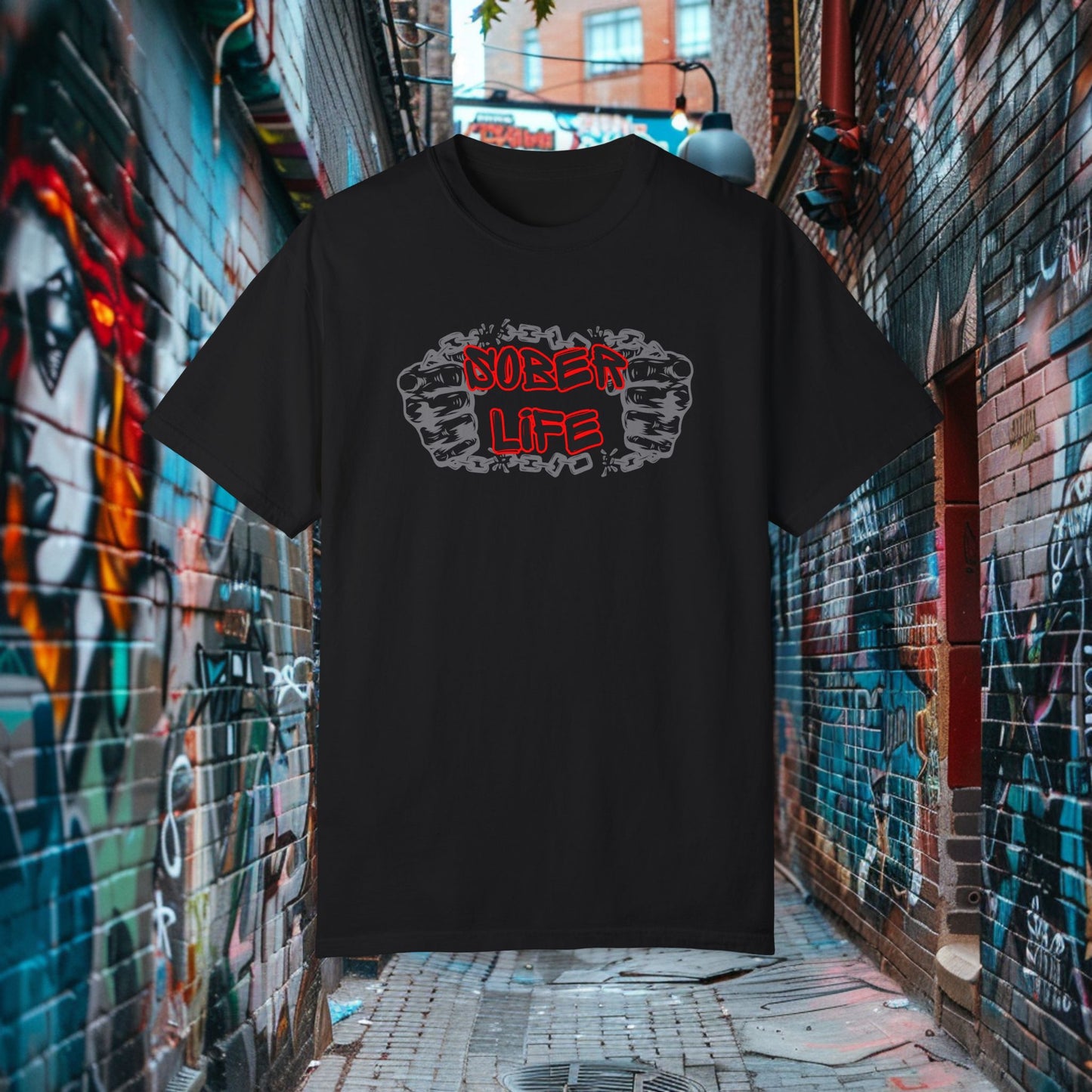 Sober Life Chain Breaker Tee