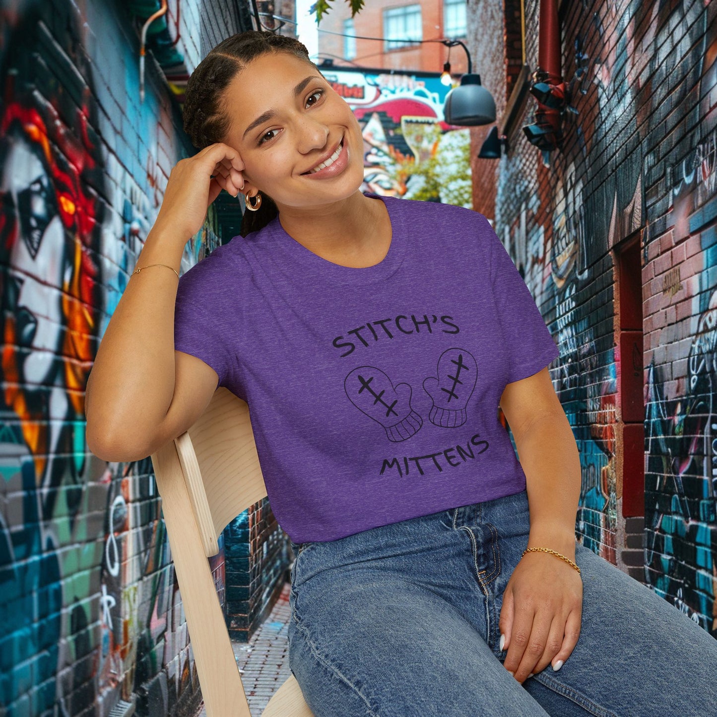 Stitch's Mittens T-Shirt
