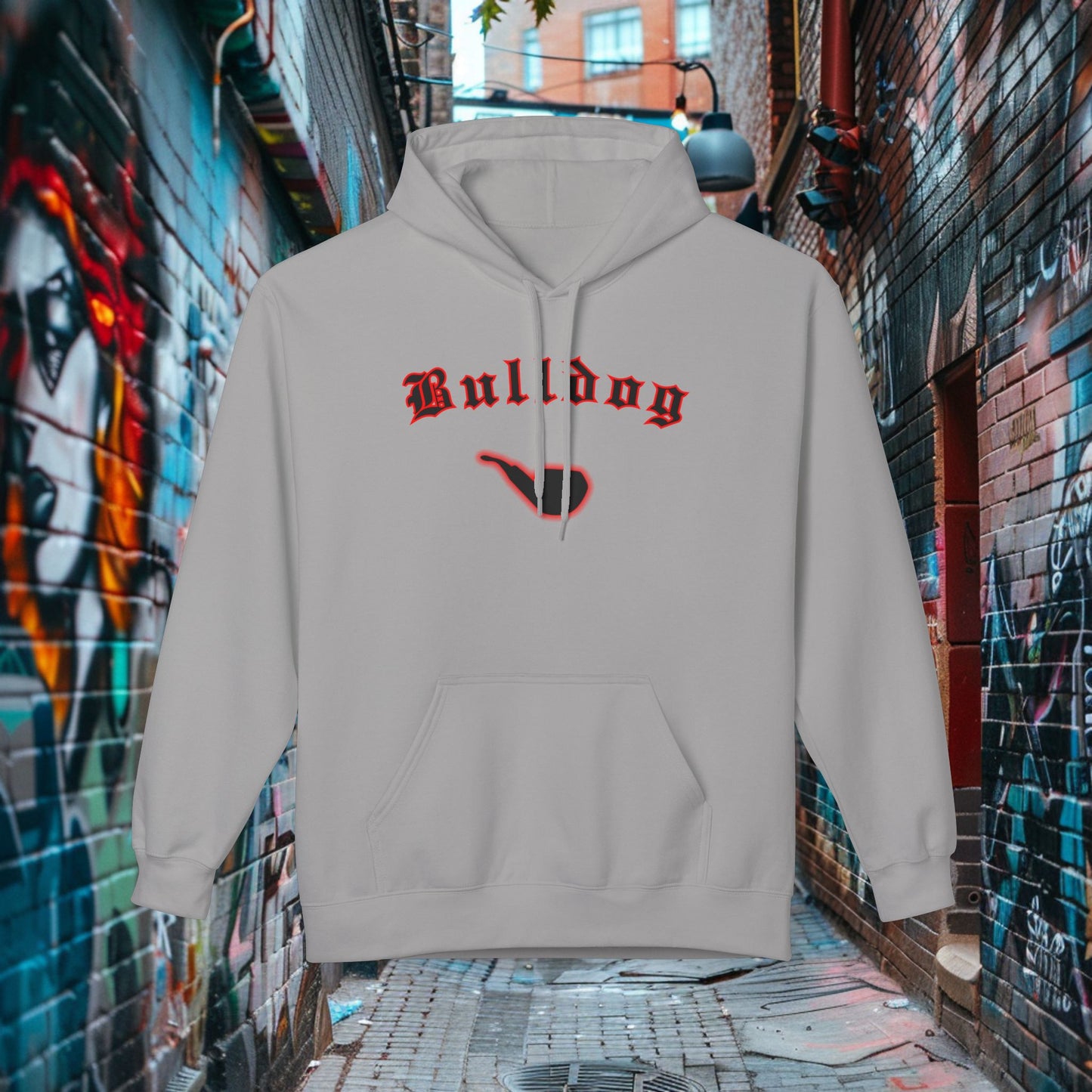 Bulldog Fleece Hoodie