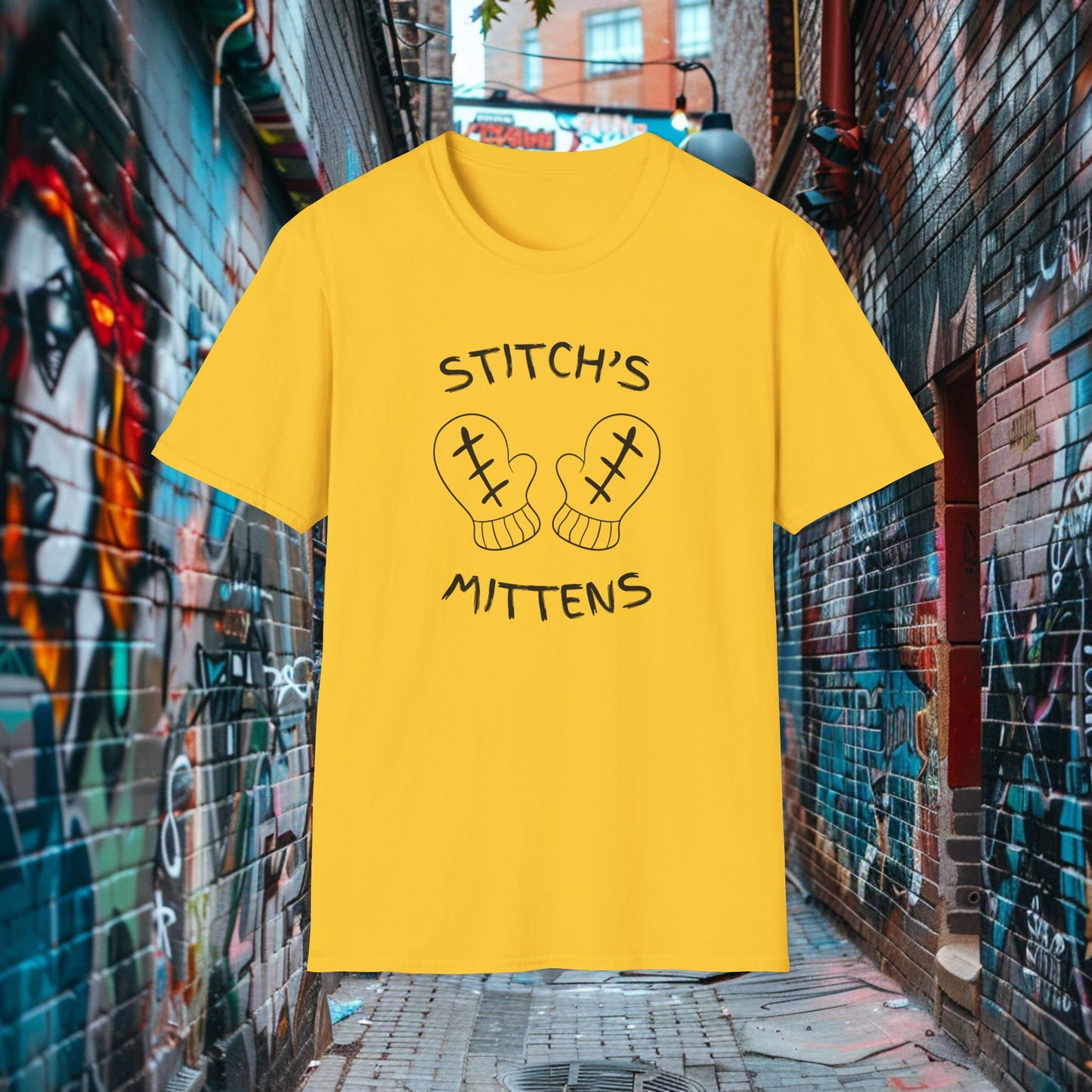Stitch's Mittens T-Shirt