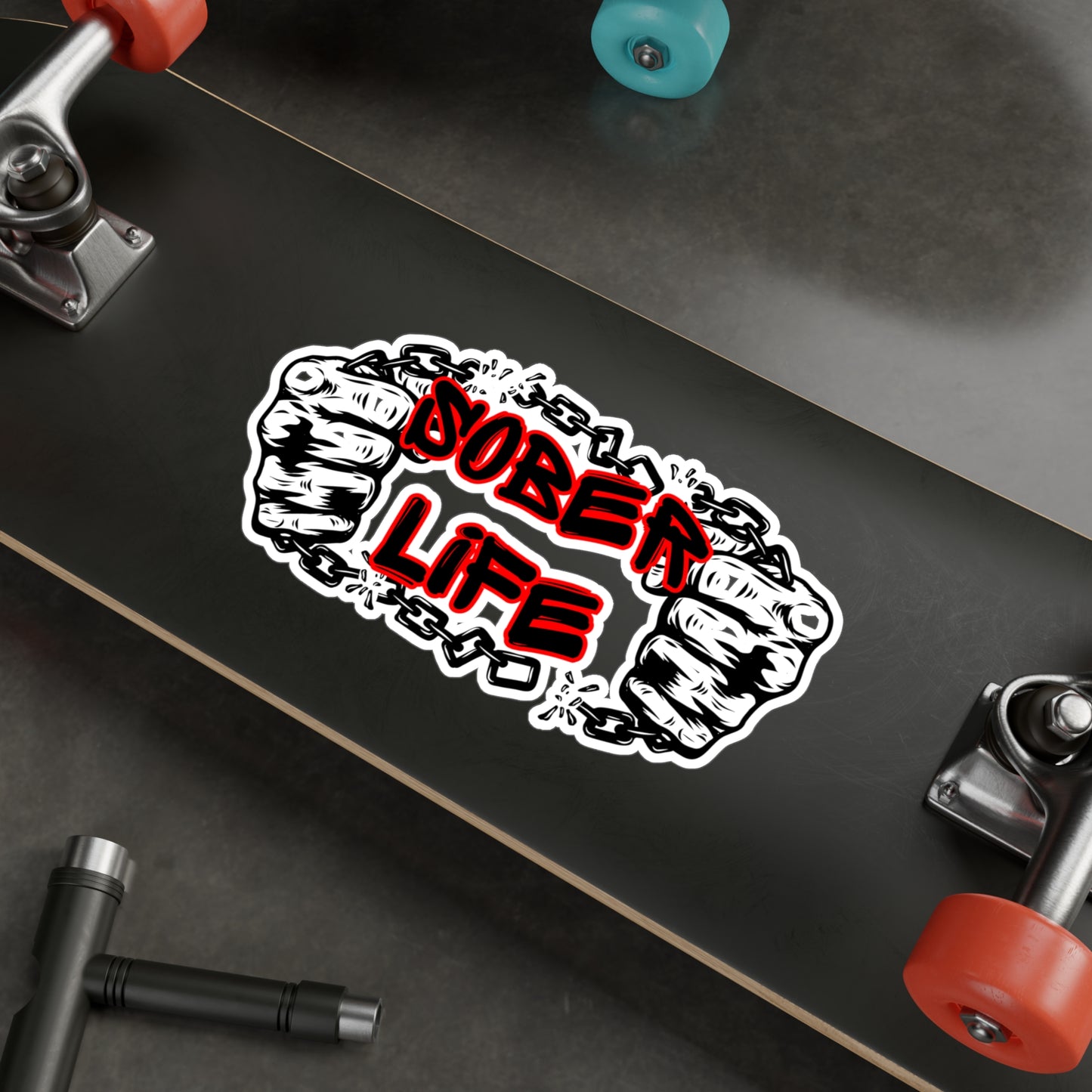 Sober Life Chain Breaker Decal