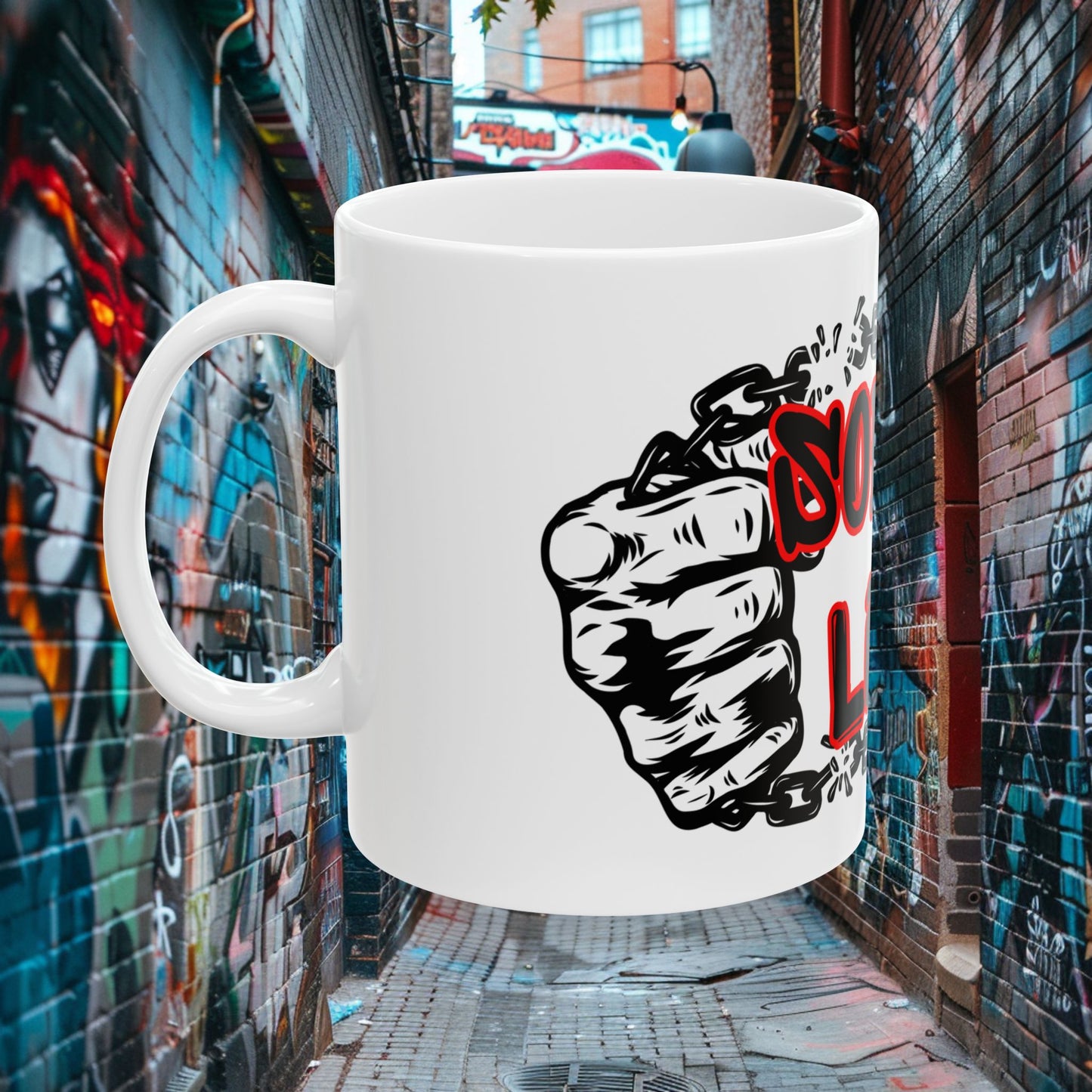 Sober Life Chain Breaker Ceramic Mug