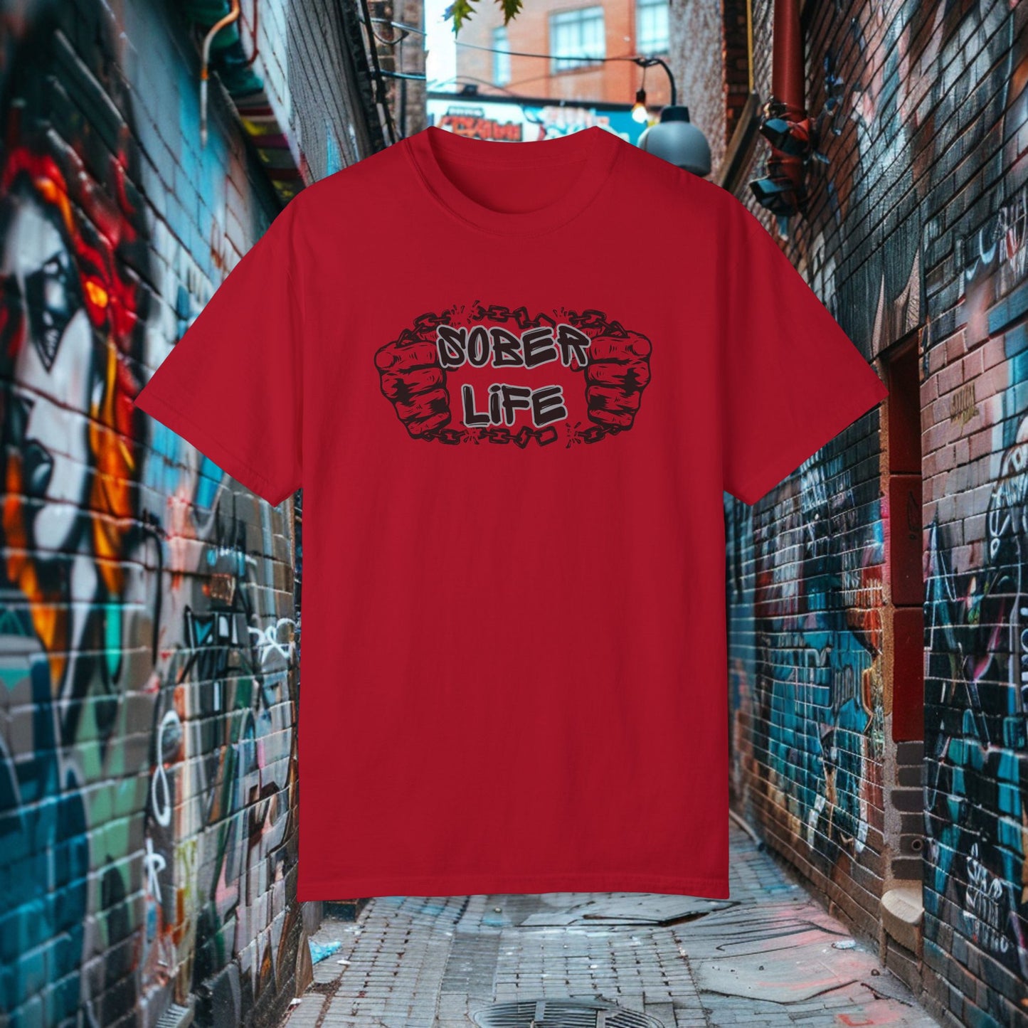 Sober Life Chain Breaker Tee