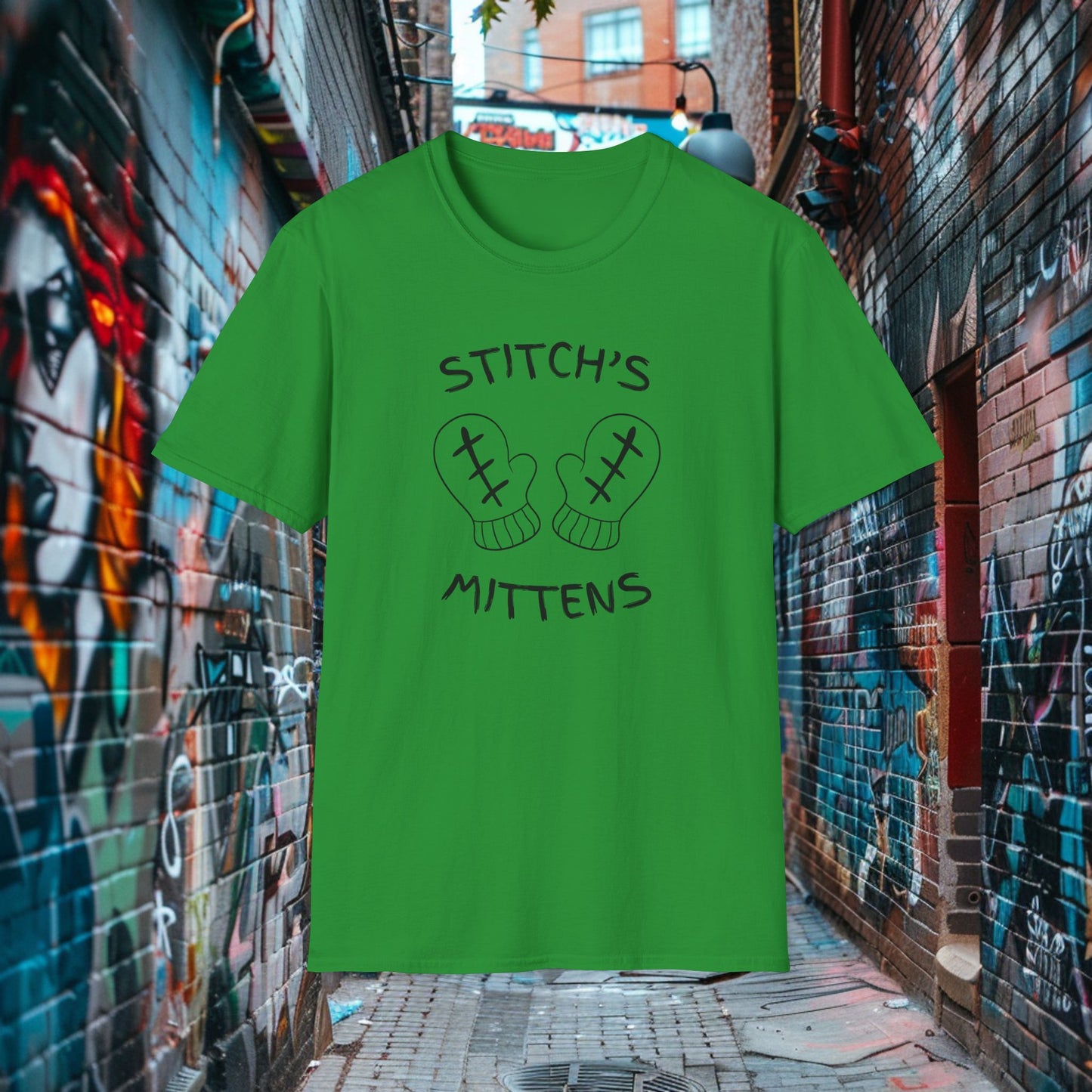 Stitch's Mittens T-Shirt