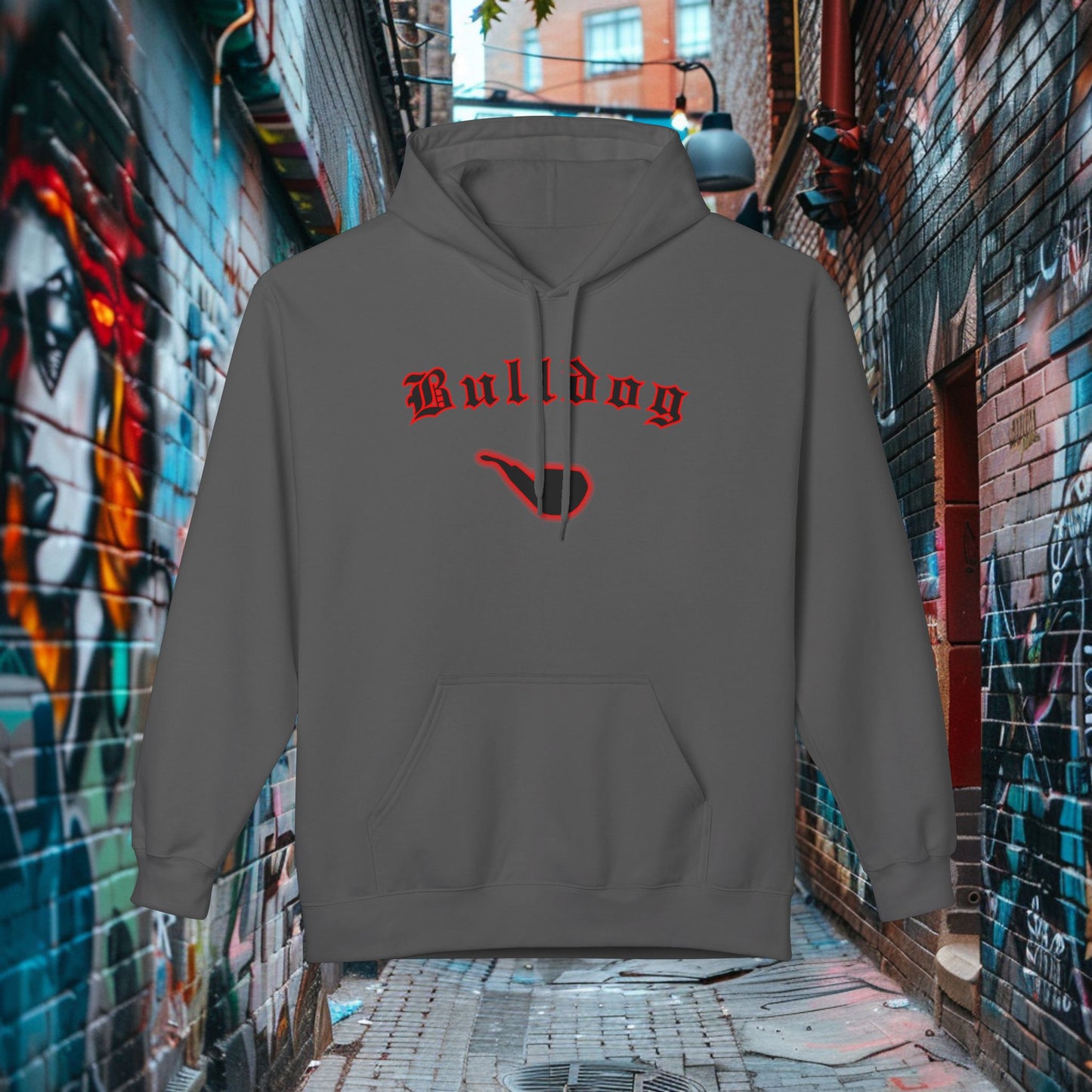 Bulldog Fleece Hoodie