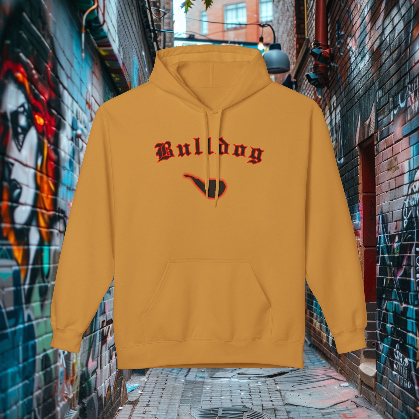 Bulldog Fleece Hoodie