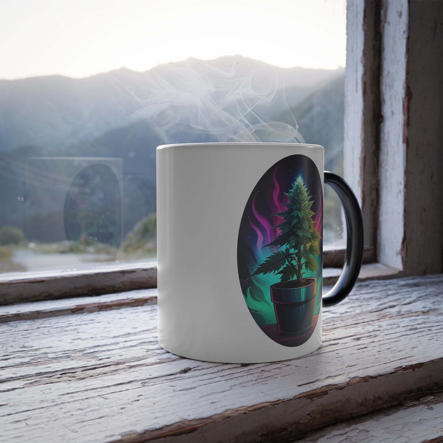 Northern Lights Color Morphing Mug