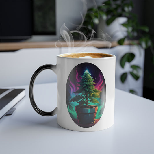 Northern Lights Color Morphing Mug