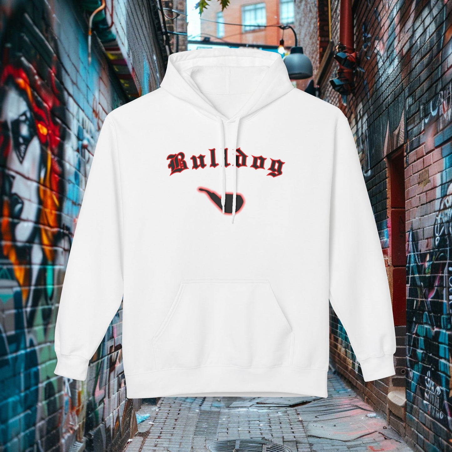 Bulldog Fleece Hoodie